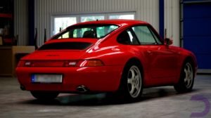 Porsche 911 Carrera, polírozás, waxolás